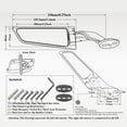 thumbnail image 4 of Universal Motorcycle Rearview Mirror Mount, 4 of 7