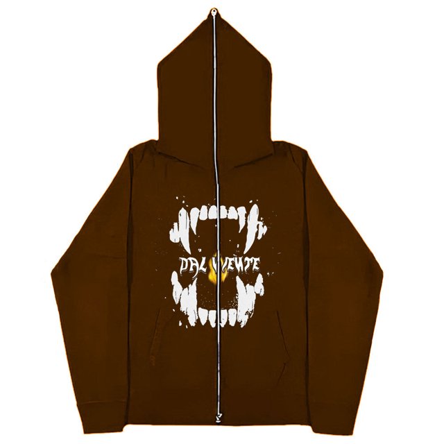 Sudaderas oscuras europeas y americanas para hombre y mujer, sudaderas con capucha góticas para parejas, sudaderas de Cremallera larga de talla grande Harajuku 2023