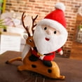 thumbnail image 3 of Muñeco de peluche suave de Santa Claus Salvador 23cm, 3 of 8