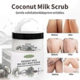 thumbnail image 3 of Hydrating Coconut Milk Salt Scrub for Body, Face, Hands, and Feet - Soft Exfoliation and Moisture Boost Solution, 3 of 5