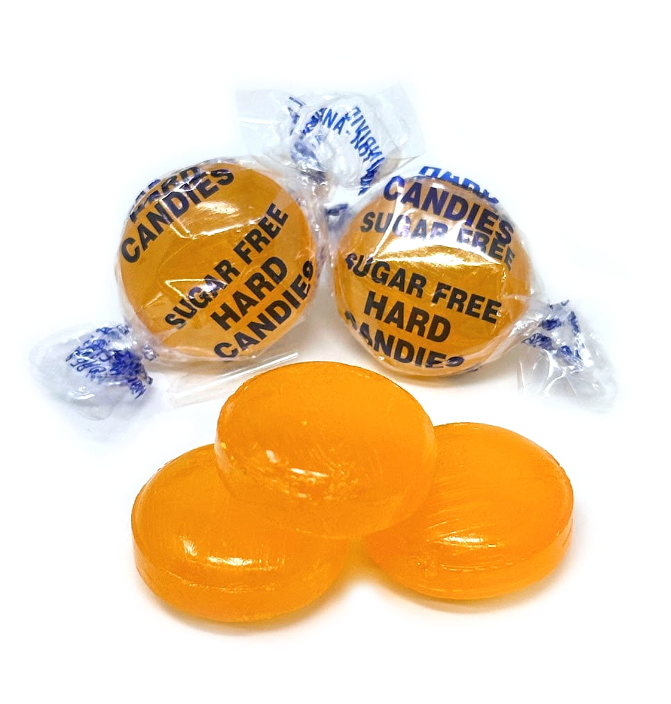 SweetGourmet Sugar-Free Butterscotch Buttons Hard Candy, 3 Pounds