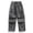 Gray, variant on Men's Baggy Hiking Cargo Pants Outdoor Lightweight Water Resistant Parachute Pants Comfort Adjustable Drawcord Cuffs Flexible Elastic Waist Multi-Pocket