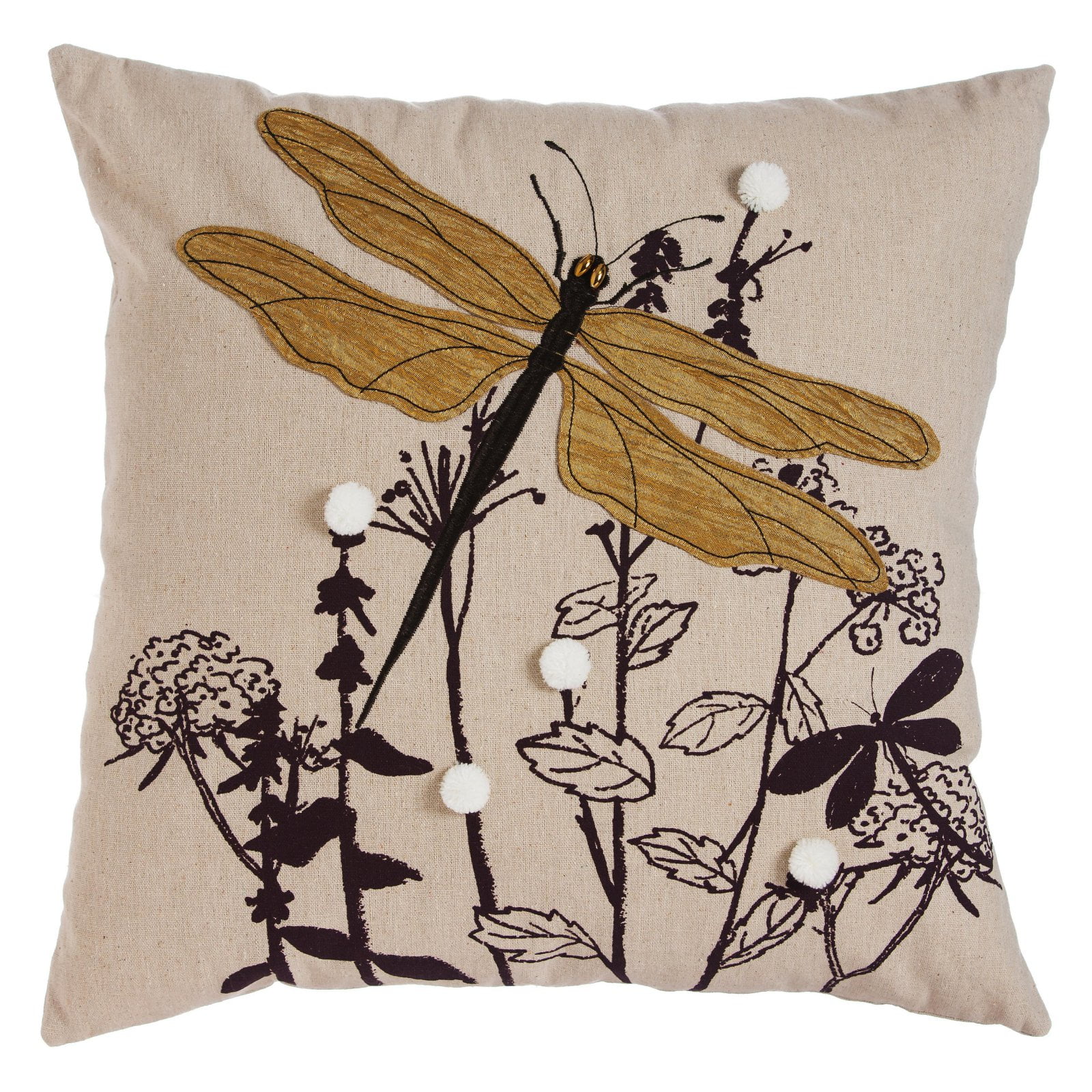 Evergreen Enterprises Natures Bounty Dragonfly Outdoor Pillow Walmart