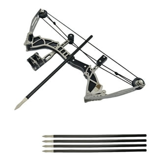 BYJCCAR Mini Bow & Arrow Set Portable for Outdoor Shooting Toy 6.9