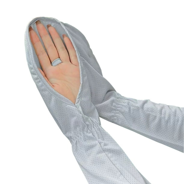 Protector solar para viajes y deportes al aire libre Desiderio, guantes y protectores de brazos con protección solar, mangas de hielo con protección solar para ciclismo, jardinería, conducción,