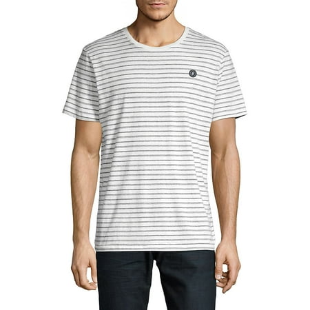 Striped Cotton Crewneck T-Shirt