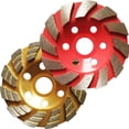 thumbnail image 3 of Disque de Broyage pour Bol de Sable en Diamant Premium - Roue Ondulée Jaune 100MM pour Broyeurs d'Angle, Idéal pour le Béton, la Pierre et le Ciment dans les Projets de Rénovation, Design Personnalisable avec 50 Max, 3 of 5