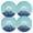 Blue, variant on Ryvnso Mountain Night View Round Plate Mats Dining Table Placemat Set of 4 for Holiday Decoration