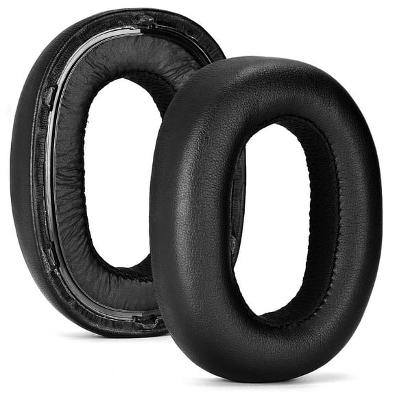 Dasbsug Comfortable Protein Leather Ear Pads Compatible with N700NC Headphones Round Cup Ear Pads Headphone Replacement