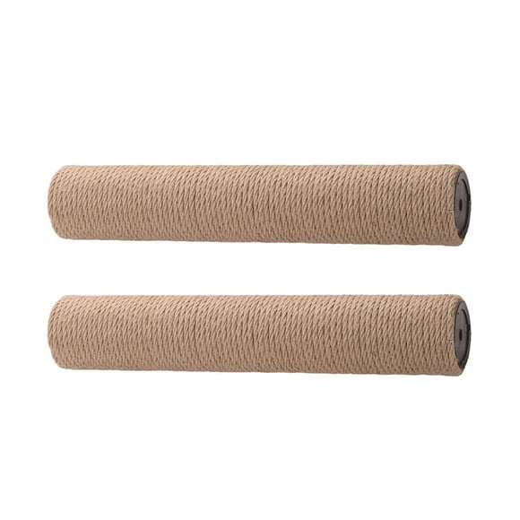 Poste rascador para mascotas, juguete interactivo para proteger las uñas de tu gato, diámetro de 2,8 pulgadas, bricolaje Marrón 50cm