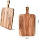 thumbnail image 2 of Tabla De Cortar Cuadrada Gruesa Con Mango F, Polipropileno, 30 X 30 Cm, Superficie Antideslizante Duradera, Ideal Para Preparar Alimentos En La Cocina Y Picar, 1 Unidad, Color Blanco, Ukhbmc, 2 of 8