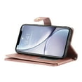 thumbnail image 6 of Mantto Compatible with for iPhone XR Crossbody case Wallet Purse for Women Girls Handbag with Card Holder Zippper Flip PU Leather Shoulder Strap Cover For iPhone XR, Rosegold, 6 of 10