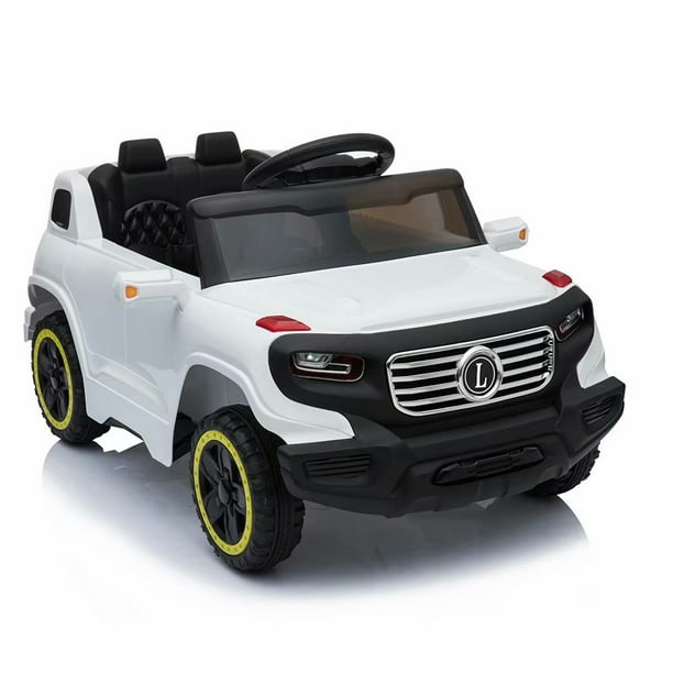 Kids Electric 2Seater Ride On Police Car Truck Toy with