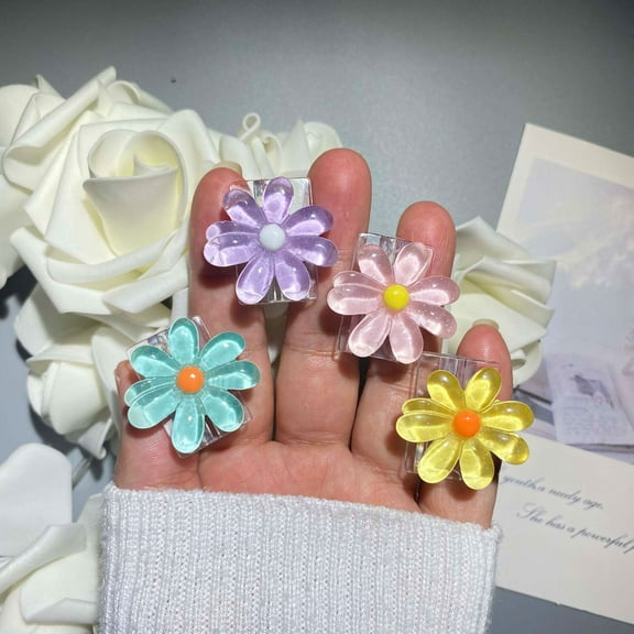 Tianyeda 4pcs Flower  Iphone Cord Protectors