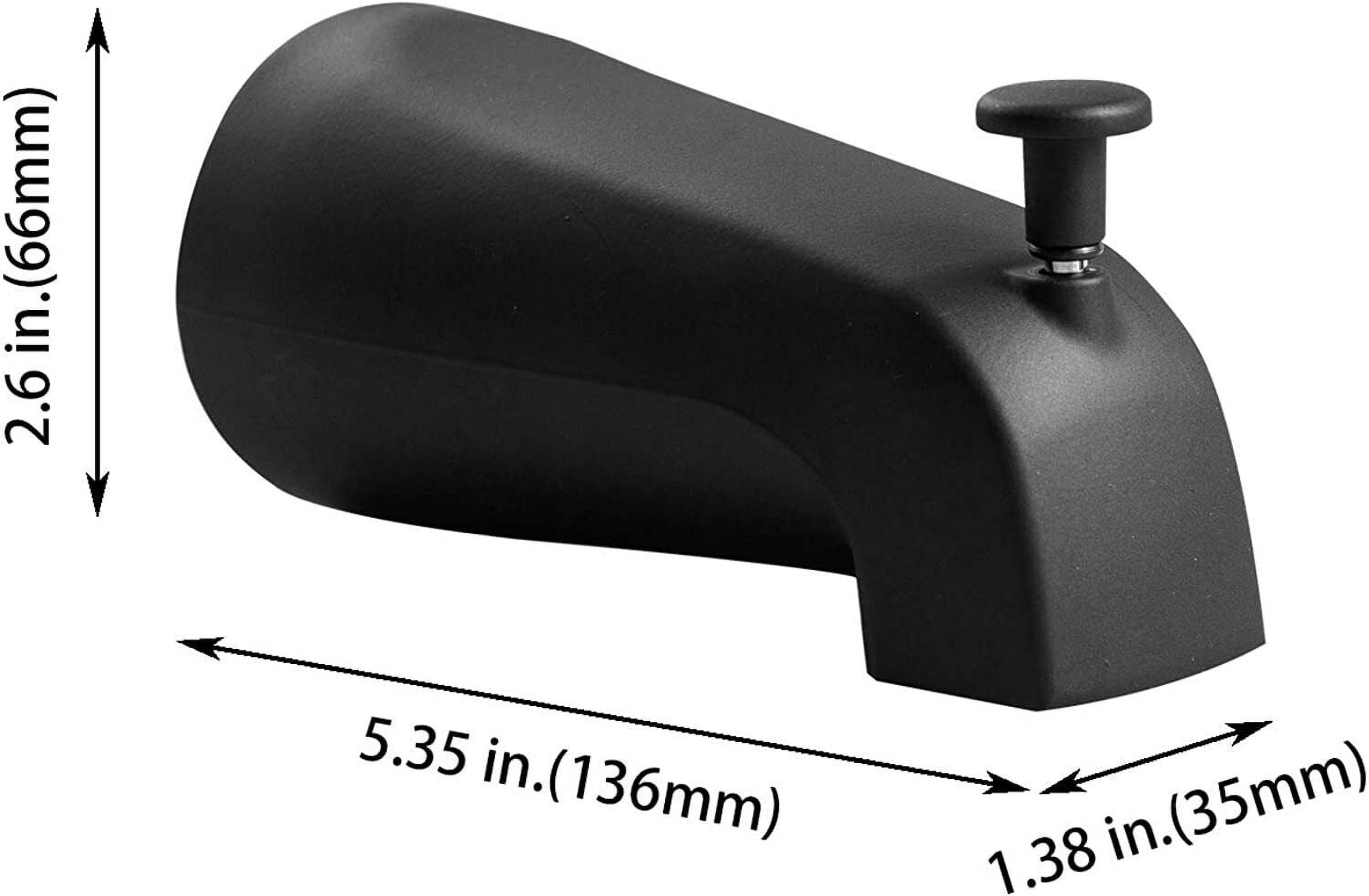 IPS Inside Thread 4 1/2" Universal Bathroom Tub Spout w/ Diverter Heavy Duty