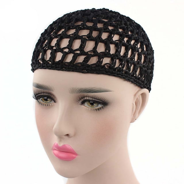 Bonnet de Cheveux Crocheté à la Main pour Femmes