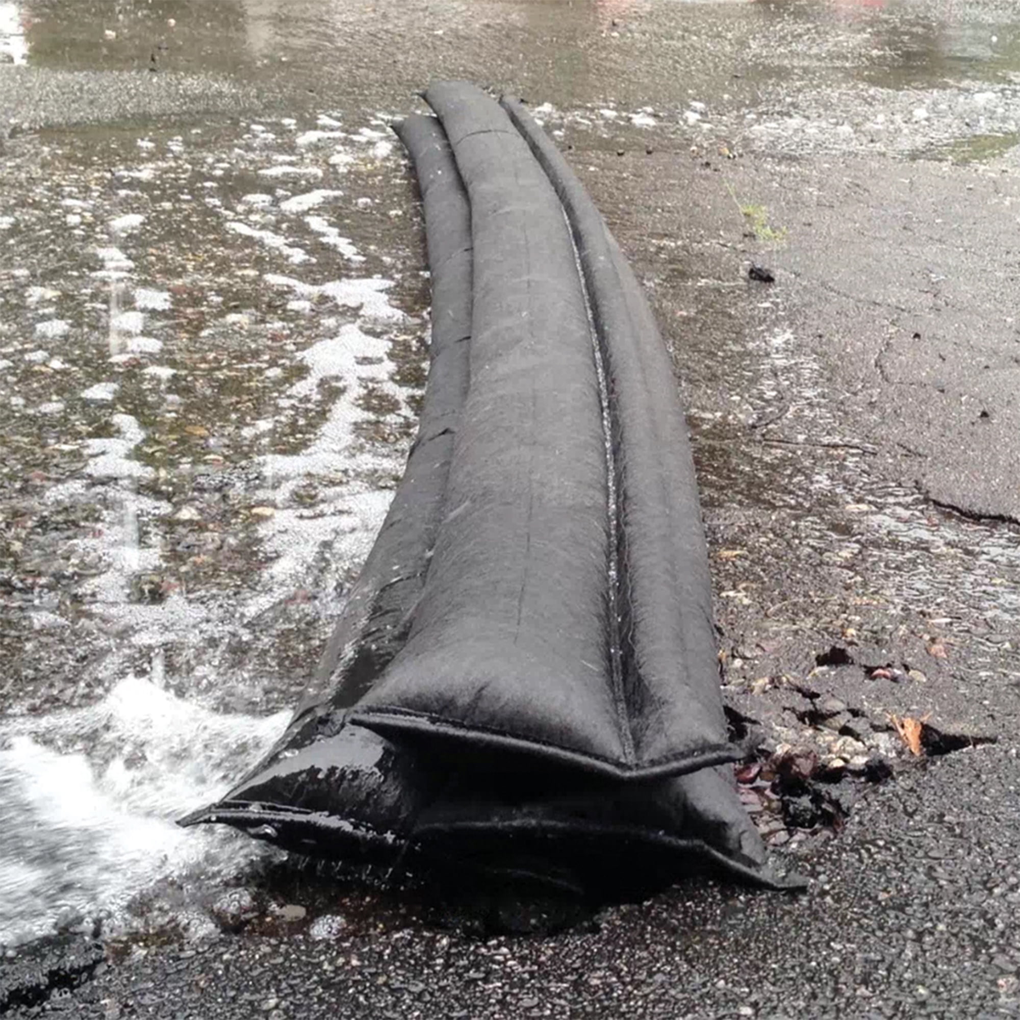 Quick Dam Emergency Water Control Kit contains Barriers to Block & Divert Water to Minimize Damage