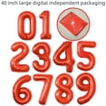 thumbnail image 1 of Globo de aluminio digital grande de versión de 40 pulgadas, embalaje independiente, globo de aluminio digital de 100 cm, 1 of 1