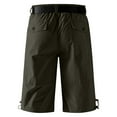 thumbnail image 2 of uikmnh Shorts Men Men's Shorts Quarter Shorts Men's Shorts Cargo Shorts Size:4XL, 2 of 3