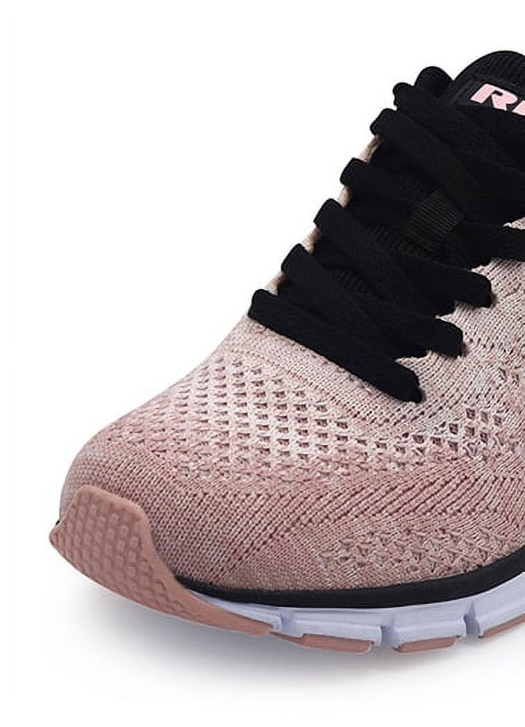 RBX Active Women's Lightweight Knit Lace Up Treaded Running Shoe