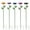 Flower, variant on 4 Pack Bee Waterer and Butterfly Water Stations for Garden, Bee Water Catcher for Thirsty Pollinators, Colorful Metal Garden Sculpture Stakes Decor