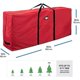 thumbnail image 2 of Christmas Tree Storage Bag 600d Oxford Cloth Artificial Christmas Tree Storage Bag Holiday Bag 9-foot Christmas Tree, 2 of 4