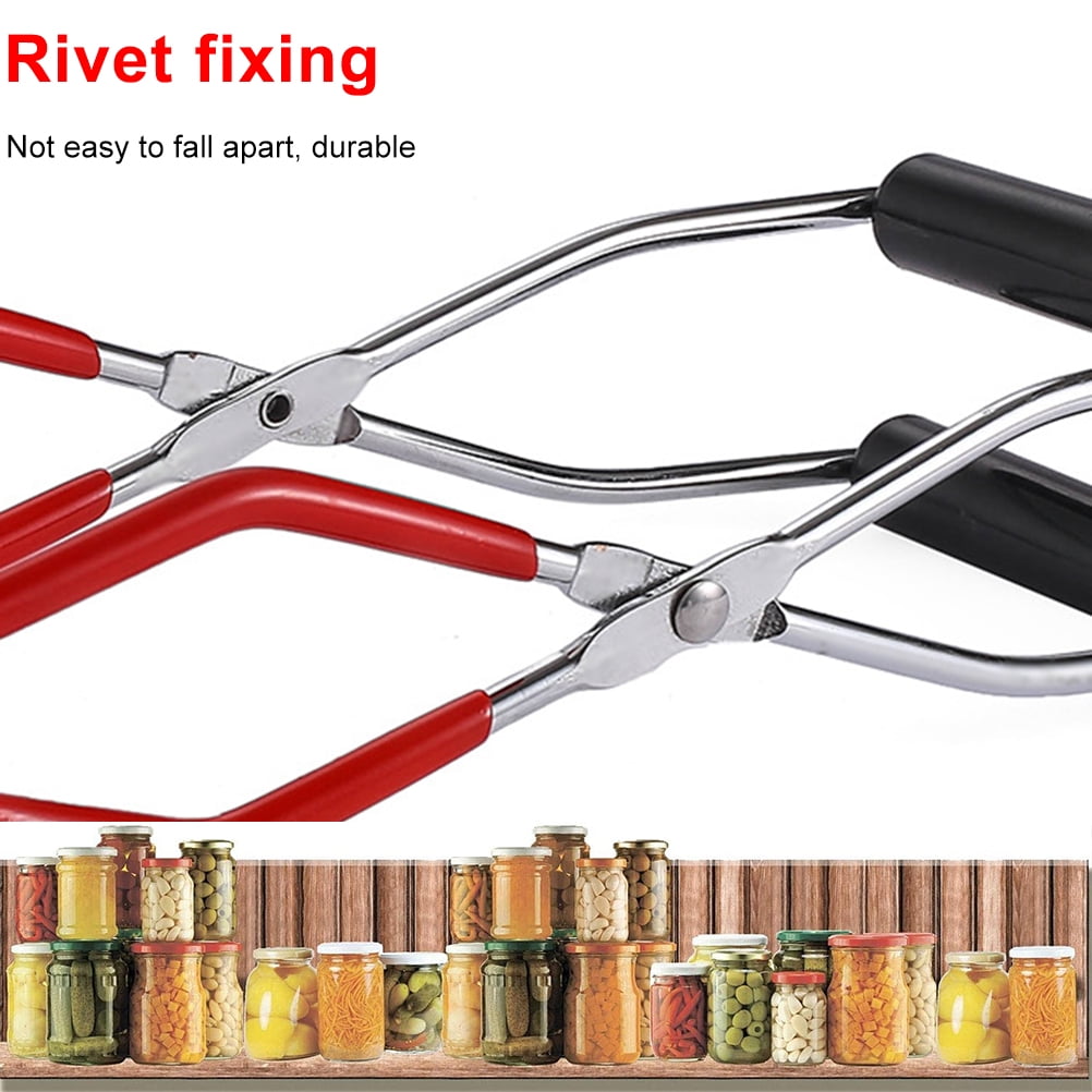 GRIRIW Lot De 6 Pinces à Bocaux En Acier Inoxydable Vert