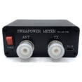 thumbnail image 4 of TFixol Portable HF Digital SWR Power Meter with OLED Display, 1.8MHz-50MHz Frequency Range, 0.5W-120W Power Measurement, Built-in Rechargeable Battery, High VSWR Alarm, Aluminum Alloy Case, 4 of 5