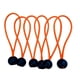 thumbnail image 5 of Correa de sujeción con cordón de goma para pelotas de 6''/5''/8'' Naranja 4 pulgadas, 5 of 9