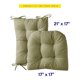 thumbnail image 3 of Juego de cojines para mecedora Sweet Home Collection Sage, 3 of 6