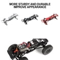 thumbnail image 2 of fastboy Aluminum Alloy 1/24 Car Frame RC Upgrade Part 1x Strong Chassis Frame For Axial SCX24 RC Car Part RC Car Accessories Silver, 2 of 6