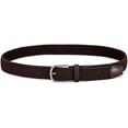 thumbnail image 5 of Elastic Belts for Men, Braided Belt, Canvas Woven Elastic Stretch Belts for Men/Junior, Brown, 5 of 7