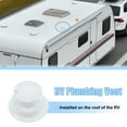 thumbnail image 2 of Unique Bargains RV Plumbing Vent Cap Roof Sewer Vent Cover Fit 1 to 2 3/8 in O.D. Pipe Prevent Nesting Motorhome Exhaust, 2 of 6