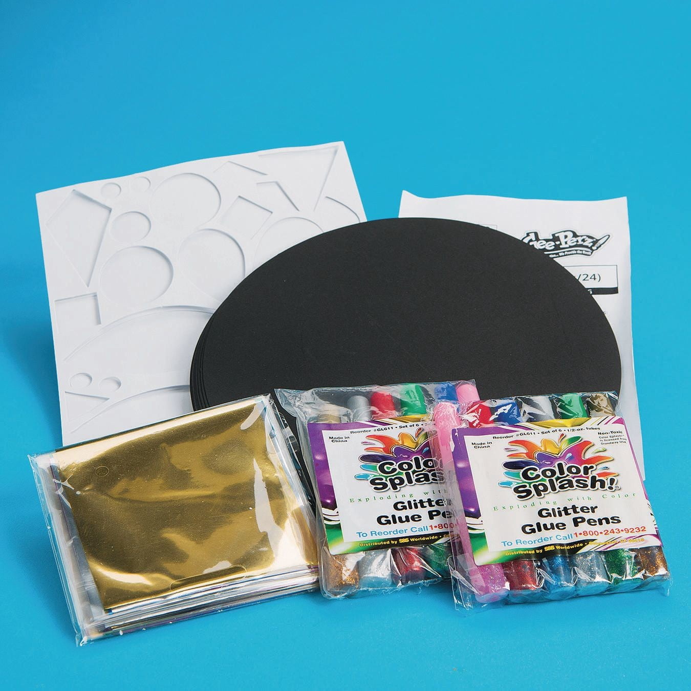 Foil Leaf Mosaics Craft Kit (Pack of 12)