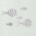 thumbnail image 3 of Authentic Hotel and Spa  Turkish Cotton Figi 3PC Embellished Towel Set Aqua, 3 of 5