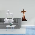 thumbnail image 2 of Figura de pensador abstracto,Estatua de pensador abstracto,decoración para el hogar,Estatua católica,Colección religiosa de la estatua de la Virgen María,Figura de la cruz de Jesús, 2 of 8