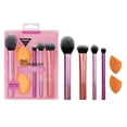 thumbnail image 1 of Real Techniques, Everyday Essentials, Set de Brochas de Maquillaje con Esponjas Multifuncionales, Kit de Accesorios Esenciales, Juego de Brochas para Maquillar Ojos, Mejillas y Rostro, 6 piezas, 1 of 15