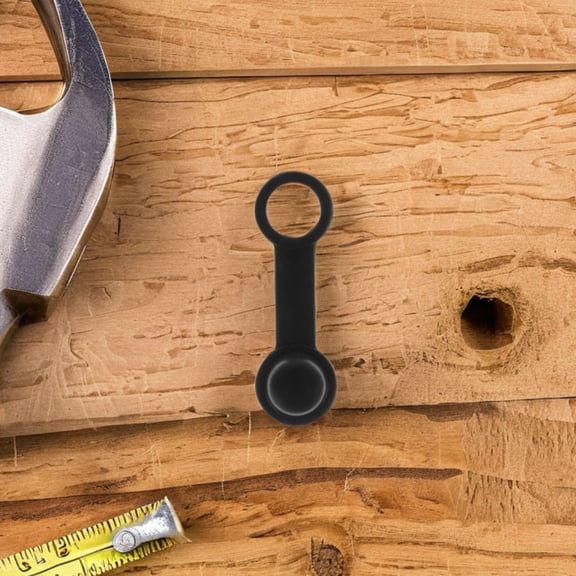 Soimiss 15Pcs Universal Black Rubber Brake Bleeder Screw Caps Compatible with Motorcycle and Car Brakes