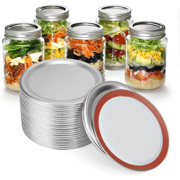 24 Pcs Ball Wide Mouth Canning Lids, 86mm Mason Jar Canning Lids