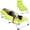 Green, variant on 3-in-1 Oversized Outdoor Folding Lounge Chair with Mat, Heavy Duty 5-Position Adjustable Beach Recliner with Face Cavity and Pillow for Lawn Poolside, Green