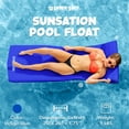 thumbnail image 6 of TRC Recreation Sunsation 1.75" Thick Foam Pool Lounge Float, Indigo Blue, 6 of 12