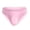 c01Pink, variant on Men's Ice Silk Briefs Soft Breathable Stretch Underwear, U Shaped Pouch Underwear Plus Size Trunks L-4XL Pink L