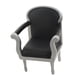 thumbnail image 2 of Cojines de sofá Hugo para Sillón de muñecas 1/6 negro, 2 of 10