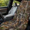 thumbnail image 4 of XYZCANDO Forest Camouflage Print Sport Towel Seat Cushion, Keeps Car Seats Clean Seats Protectors Durable Breathable for SUV Trucks, 4 of 11