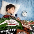thumbnail image 4 of Football Blanket Football Gifts for Boys Men Sports Football Flannel Fleece Blanket Football Lover Gifts American Football Pattern Soft Cozy Throw Blanket Football Team Gifts for Teens Adult 40"x60", 4 of 5