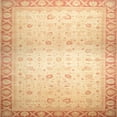 thumbnail image 1 of Ahgly Company Indoor Square Abstract Mustard Yellow Abstract Area Rugs, 8' Square, 1 of 6