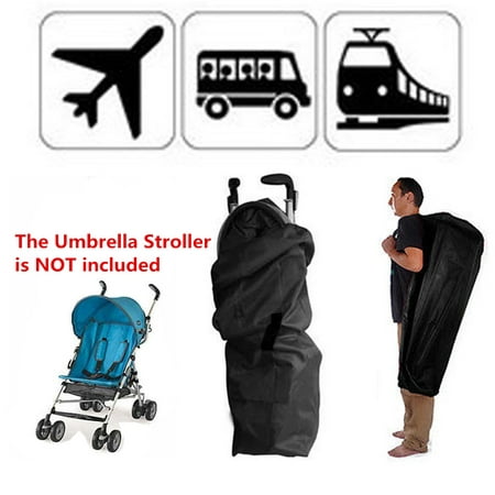 Umbrella Stroller Transport Bag Baby Pram Foldable Bicycle Air Plane Train Travel Carrying Bag Cover (NOT included The Umbrella
