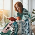 thumbnail image 2 of LHSHID Birthday Gift Ideas for Auntie Gift Flannel Blanket 60x80in, 2 of 8