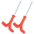 thumbnail image 4 of Taladro en espiral ANGGREK para pesca en hielo 2 piezas portátiles multiusos resistentes, 4 of 8