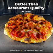 Baking Steel - The Original Ultra Conductive Pizza Stone (14x16x1/4)